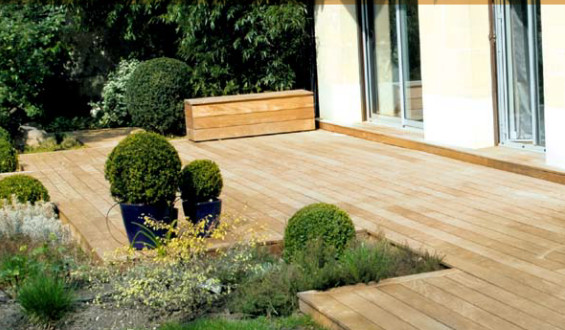 amenagement exterieur en bois